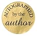 Large Autographed by the Author Stickers