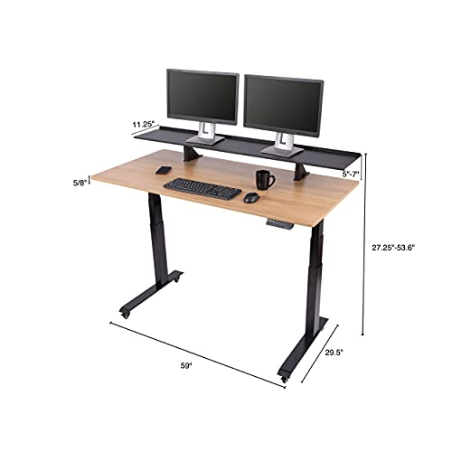 Standing Split Desk Flexispot Standing Desks Split Top Electric Standing Desk With Monitor ...