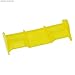 HobbyMarking RC Car 1/8 Off-Road Body Spoiler Hi-Down Force Rear Wing for 1:8 RC Buggy Drift Car Accessories Parts (Yellow)