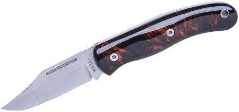 Whitby Unisex's Joint Resin Handle Knife, Bronze, Small