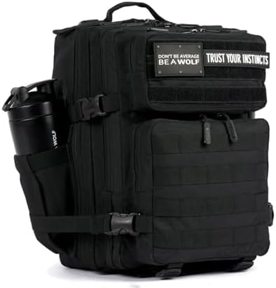Amazon.com | WOLFpak 45L Tactical Gym Backpack (Alpha Black