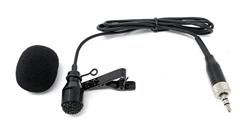 Lapel Lavalier Mic for Sennheiser Wireless Metal Mic & Clip