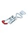 Uxcell Cupboard 3.3-inch Metal Lever Handle Toggle Catch Latch Lock Clamp, ,