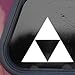 Zelda Triforce White Decal Sticker Wall Laptop Notebook Die-cut White Decal Sticker
