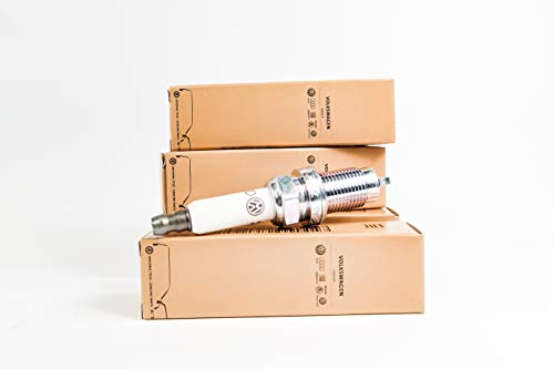 Genuine Set of 4 Spark Plugs for Volkswagen Audi 2.0 L Engine, 101905617 Genuine Vehicle Part Manufactured in Germany Made to Increases the Fuel Efficiency - Thumbnail 5