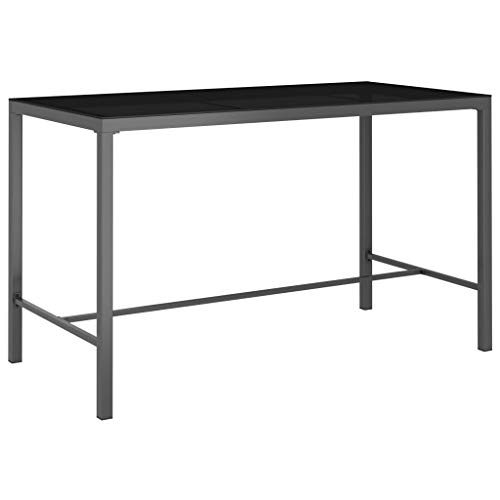 Tidyard 9-TLG.Bar-Set Garnitur Stehtisch Barset Gartenbar Gartenmöbel Sitzgruppe Gartengruppe Gartengarnitur Mit 1 x… – Bild 3