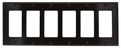 Leviton 80436 6-Gang Decora/GFCI Device Decora