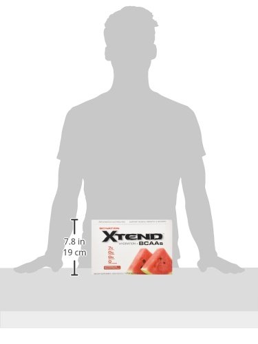 Scivation Xtend BCAA Sports Drink, Hydration + BCAAs, Branched Chain Amino Acids, Watermelon, 12 Count