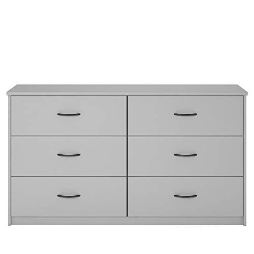 Mainstays 6 Drawer Dresser,Gray Pricepulse