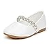 DREAM PAIRS Girl's SERENA-100 Mary Jane Casual Slip on Ballerina Flat (Toddler)