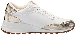 Anne Klein Women's Runner Sneaker, White Multi, 7.5 M