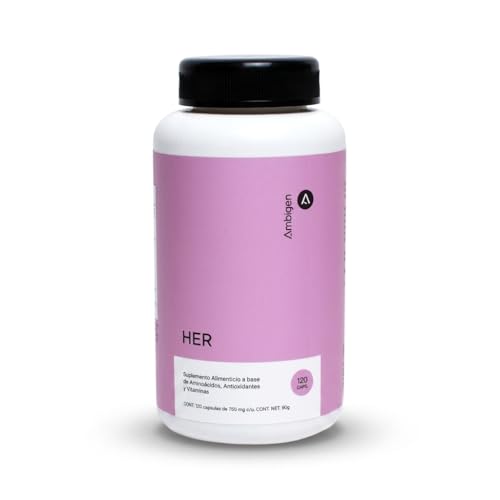 Ambigen | Her Suplemento Alimenticio a base de Antioxidantes, Aminoacidos y Vitaminas | 120 caps