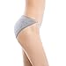 Nightaste Womens String Bikini Briefs Soft Cotton Low Rise High-Cut Panties (M(Waist:28-29 inch), 4 Colors)