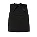 Foxnovo Proffesional Unisex Women Men Kitchen Waiter Apron with Double Pockets (Black)