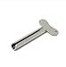 Eshylala 5 Pieces Metal Tube Squeezer Wringer Roller Tube Toothpaste Squeezer Key for Hair Color Dye Hand Cream Cosmetics Paint Tube