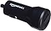 AmazonBasics Dual-Port USB Car Charger Adapter for Apple and Android Devices, 4.8 Amp, 24W, Black primary