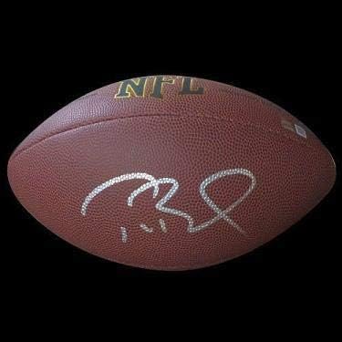 tom brady signature football