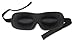 Bucky 40 Blinks Ultralight & Comfortable Contoured, No Pressure Eye Mask for Travel & Sleep, Perfect with Eyelash Extensions - Dots