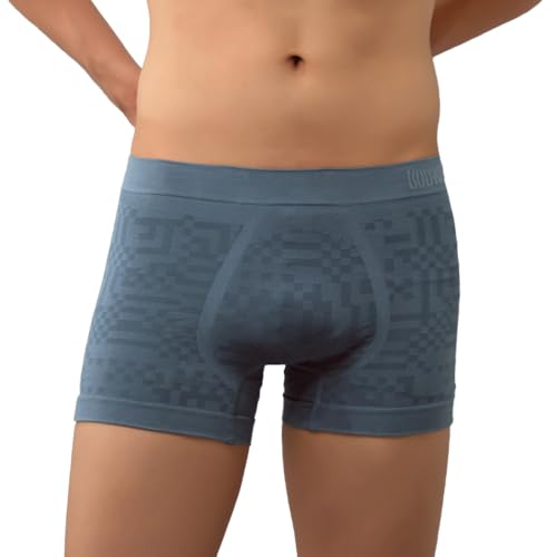 [ボディワイルド] ボクサーパンツ 3D立体成型 前とじ ドットゼブラ柄 BWS862