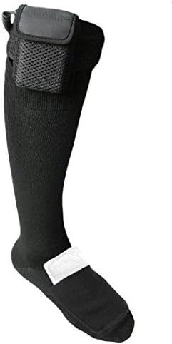 Warmawear Battery Heated Socks with Dual Fuel Pocket and Remote Control (Medium)