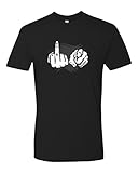 Panoware Men's Offensive T-Shirt | Fck You Middle Finger