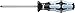 Wera 05032020001 Kraftform Stainless 3350 PH Stainless Steel Phillips Screwdriver, Lasertip, PH 0 Head, 2-3/8