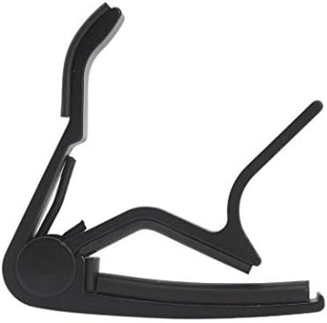 Surfing Acoustic Classical Electric Guitar Capo Black