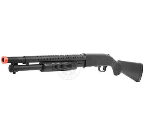 Amazon Com Airsoft M500 Tactical Full Stock Pump Action