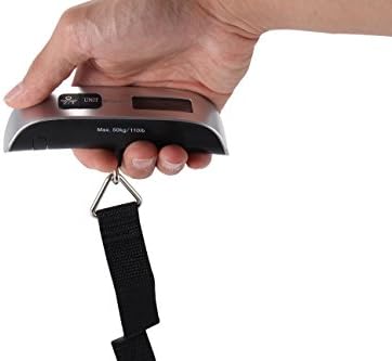 Elsse 110lb/50kg Electronic Balance Digital Postal Luggage Hanging Scale