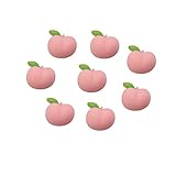 Dzrige Mini Peach Squeeze Toy,8 Pcs Stress and