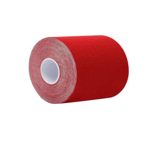 Therasports 4 Inches X 32.8 Feet Red Turf Tape Football - Extra Wide - Latex Free Sport Tape - Ultra Sticky Athletic Tape - Waterproof & Flexible at Amazon