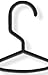 Honey-Can-Do HNGZ01520 Lightweight Recycled Plastic Hangers, 60-Pack, Black