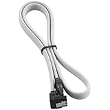 CableMod ModMesh Right Angle SATA 3 Cable 60cm - White
