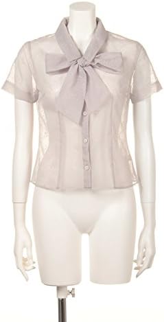 Amazon リリーブラウン クラッシックボウタイブラウス Lwft レディース Gry 日本 F Free サイズ シャツ ブラウス 通販