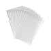 200ct Clear Poly Bags Adhesive 5 x 7-1.4 mils Thick OPP Plastic Bags for Cookie Candy Buffet Goody Envelopes Jewelry Cards - Food Safety Self Sealing Treat Cello Cellophane Bags (5'' x 7'')