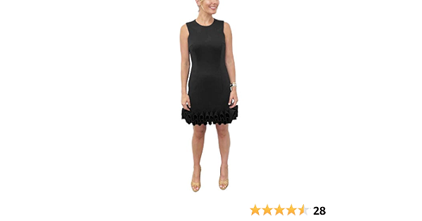 Donna Ricco Women's Sleeveless Scuba 