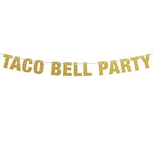 Amazon Com Taco Bell Party Banner Taco Banner Taco Party Taco