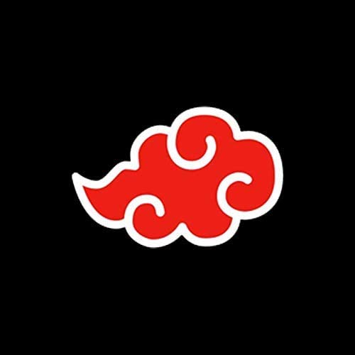 Buy BKS Naruto Akatsuki's Cloud Decal, Uchiha Symbol Sticker, Sasuke