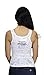 Harley-Davidson Womens Starry Eyed US Flag Pattern Burnout with Studs White Tank