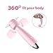 Personal Wand Massager The Small & Strongest Waterproof Rechargeable Handheld Massager - Best for Travel Magic Stress Away Perfect on Back Legs Hand Pains & Sports Recovery