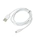 GTMax 6 Feet White Micro-USB Sync and Charging Cable, BlueMall Cup Pad