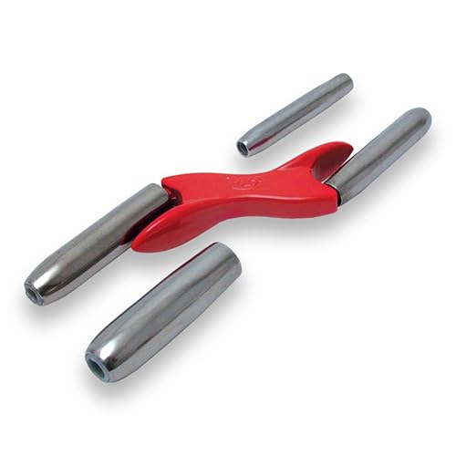 Marshalltown QLT formador de juntas con 4 tubos, acero, dimensiones: 216x64 mm