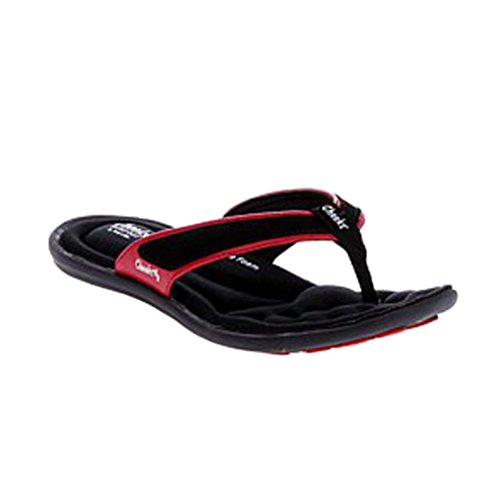 cheeks barefoot flip flops