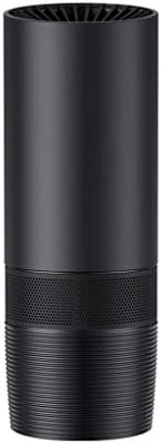 Air Purifiers HEPA Cars to eliminate odors in addition to formaldehyde in the car negative ion oxygen bar smart PM2.5 (Color : Black, Size : 6.8 * 6.8 * 18cm)