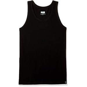 United Colors of Benetton Men’s Cotton Vest (011DI_X-Large_Black)-100
