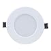 LEMONBEST Dimmable LED Ceiling light 7W Round Recessed LED downlight for Ceiling Indoor Cool white