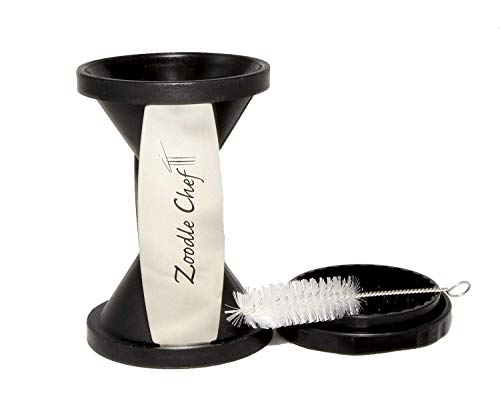 Zoodle Chef Vegetable Spiralizer and Pasta Maker with Recipe Ebook and Cleaning Brush