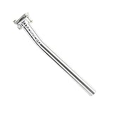 Thomson Elite Setback Seatpost Silver, 27.2 x 330mm