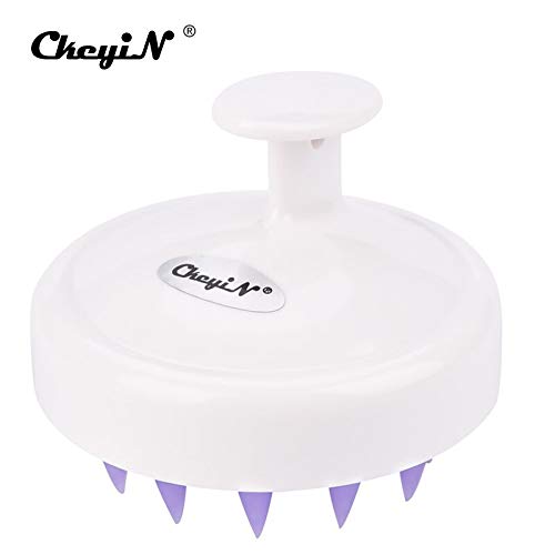 Buy Zzebra White Scalp Massaging Shampoo Brush Silicone Head