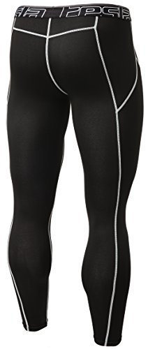 Tesla TM-YUP33-KLG_Large Men's Thermal Wintergear Compression Baselayer Pants Leggings Tights YUP33 - Thumbnail 2
